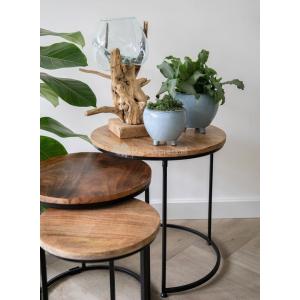 Plantentafel Everyday Duo Set Sidetable Classic 29–38 cm salontafels rond